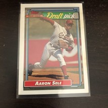 1992 Topps Baseball Major League Draft Pick Aaron Sele #504 - £1.19 GBP