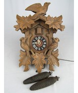 VINTAGE cuckoo clock GERMANY Black Forest Regula CUCKOO CLOCK CO. - €128,70 EUR