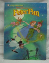Vintage 1989 Walt Disney Classic Peter Pan Hardcover A Big Golden Book - £11.90 GBP