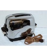 Kenmore 307-6331 Art Deco Bakelite &amp; Chrome Toaster ~ 1940&#39;s  Needs Cord... - $163.84 CAD