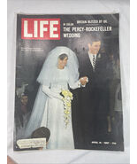 Vtg Life Magazine APRIL 14, 1967 Vietnam War ROCKEFELLER WEDDING Great Ads - $7.92