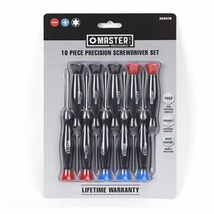 Master Mechanic GSTV20200302 10-Pc. Precision Screwdriver Set - Quantity 1 - $26.38