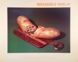 Incredible Edibles Cheese Bread Poster by Edward Weston Graphics - £69.85 GBP