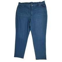 J Jill Denim Jeans Size 22W (40x31) Tried &amp; True Fit Straight Leg Lightw... - $39.57