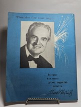 Fred Waring and his Wonderful World of Music program booklet vintage - £19.56 GBP