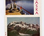  Canadian Pacific Daily Bulletin of your ALASKA Cruise Brochure Route Ma... - $31.83