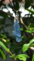 blue kyanite necklace / Polished Blue Kyanite - $10.25+