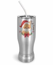 PixiDoodle Fox Christmas Insulated Coffee Mug Tumbler with Spill-Resistant Slide - £26.76 GBP+