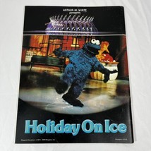 Vintage Sesame Street Holiday On Ice Program Muppets 1979 - $14.99