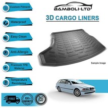 Fit for BMW 5 SERI / E-39 1996-2003, Rear Liner Rubber 3D Cargo Trunk Mat - $84.55