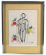 Henri Matisse: Le Nu aux oranges, Modern Classic 236 1953 lithograph sil... - $941.48