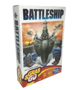 Battleship Game Grab Go Travel Hasbro Carry Camping Car Game Family NEW - $12.21 CAD