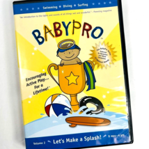 BabyPro Lets Make A Splash Dvd Vol 2  Encourage Swimming Diving Surfing Splash - £11.70 GBP