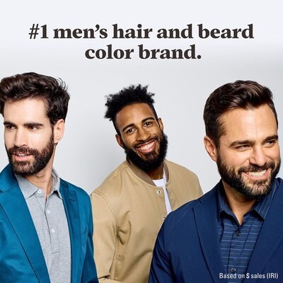 Just For Men Mustache & Beard, Beard Coloring for Gray Hair with Brush, With Ker Item image 5