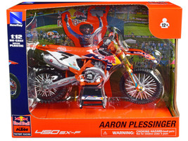 KTM 450 SX-F Motorcycle #7 Aaron Plessinger &quot;Red Bull KTM Factory Racing&quot; 1/12 D - $43.97