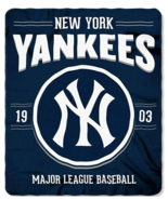 Northwest MLB New York Yankees 50x60 Fleece Southpaw DesignBlanket, Team... - $29.95