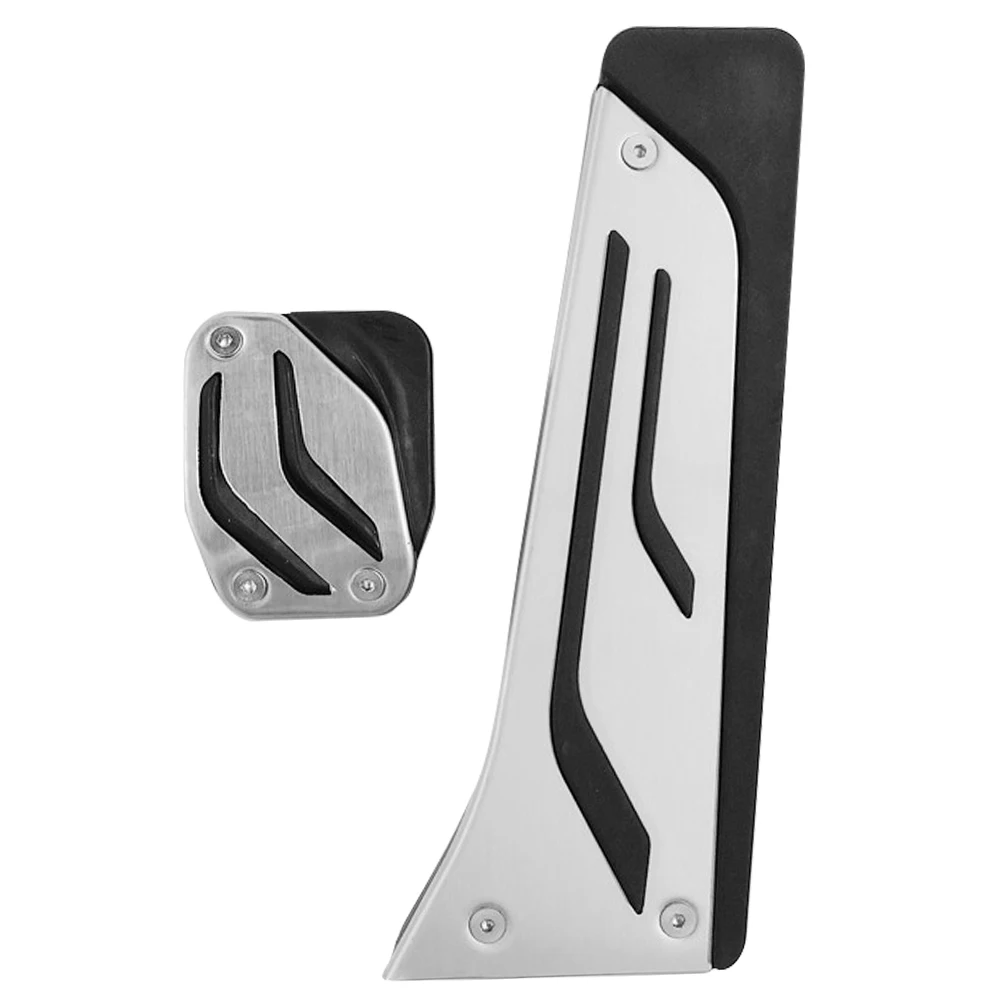 Stainless Steel Non-Slip Pedal Cover Set for BMW M2 M3 M4 M5 M6 i3 i8 2016-202 - £20.57 GBP