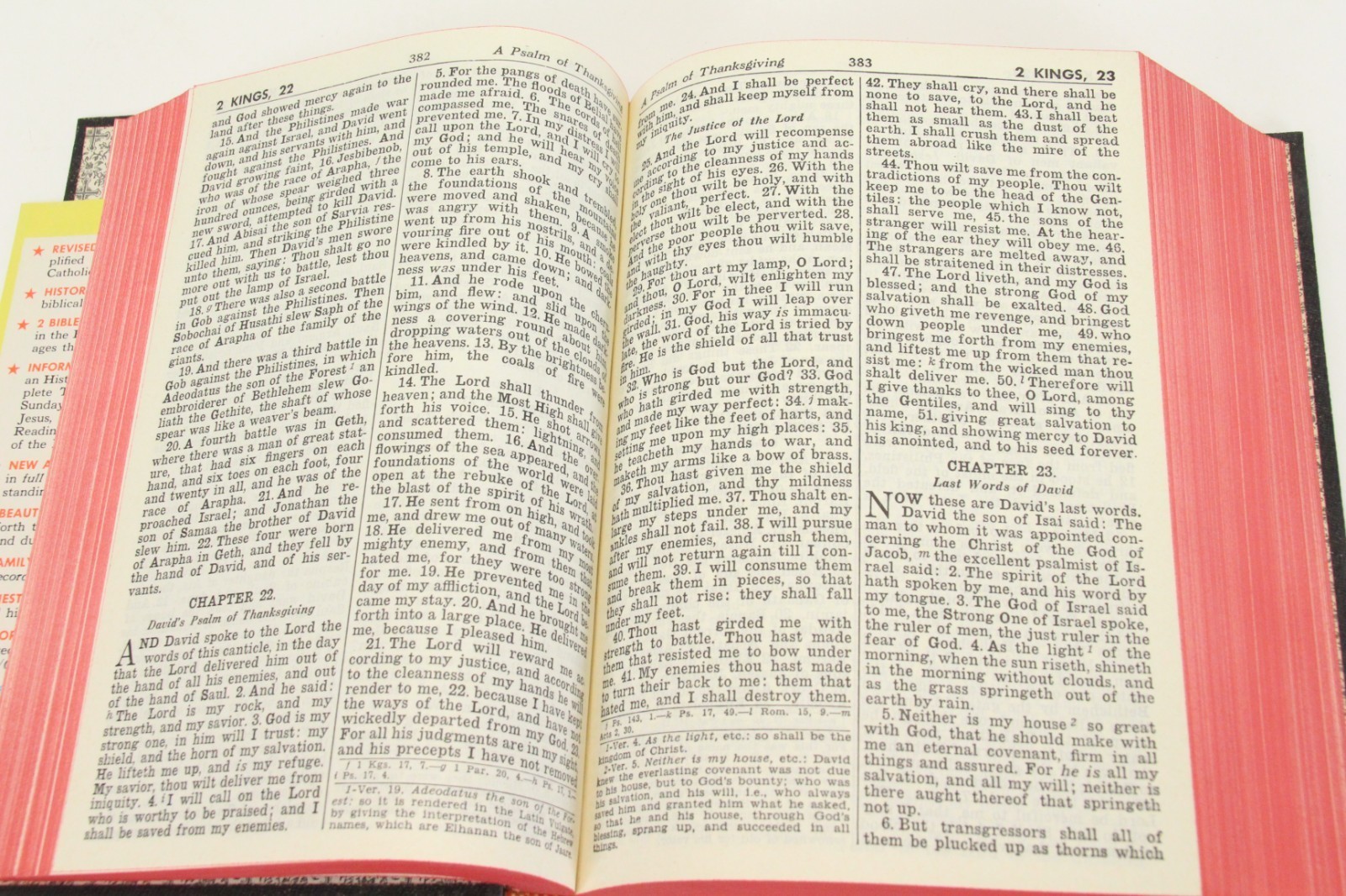 Holy Bible New Catholic Edition 1957 Confraternity Douay Version Large Type Item image 11