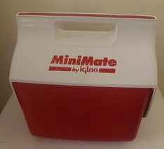 Outdoors Mini Mate Cooler By Igloo Red And White - £7.90 GBP