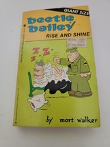 Beetle Bailey By Mort Walker &#39;Rise And Shine&#39; Pinnacle Books 1983 Vintage  - £11.48 GBP