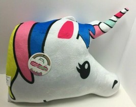 Royal Deluxe Accessories White Unicorn Shaped Plush Pillow, Free Shipping - £8.66 GBP