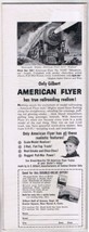 Vintage Print Ad American Flyer Hudson 3 1/4&quot; x 9 1/2&quot; - $2.91