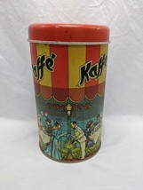 **EMPTY TIN** Caffè Kaffee Rico Graf Italy Tin 4 1/4&quot; X 7 1/2&quot; - $79.20