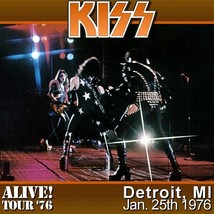 Kiss - Detroit Cobo Hall January 25th 1976 DVD - Pro shot - £13.07 GBP