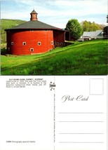 Vermont Barnet Old Round Barn Connecticut River Valley 1899 Vintage Post... - £7.49 GBP