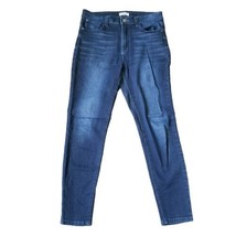 Kensie Jeans Women Size 6 Skinny Destressed Denim 28&quot; Jean Medium Wash W... - £11.74 GBP