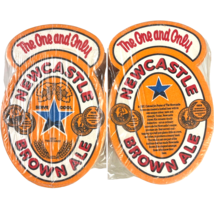 NewCastle Brown Ale Beer 100 Pub Coaster Bundle The One and Only 2-Sided Bar - £28.40 GBP