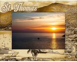 St. Thomas Laser Engraved Wood Picture Frame Landscape (5 x 7) - $31.99