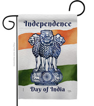 Indian Independence Day - Impressions Decorative Garden Flag G158620-BO - $19.97