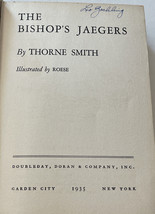 Thorne Smith 1935 The Bishop&#39;s Jaegers HC Rare Doubleday Illustrated - £18.68 GBP