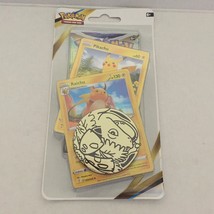 New Pokemon Pikachu/Raichu Brilliant Stars Blister Pack + Coin - €13,25 EUR