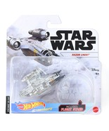Star Wars Hot Wheels Starships : Mandalorian Razor Crest - White cardback - $494.83 MXN