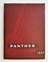1957 Antique Central High School York Pa Yearbook The Panther - £54.55 GBP