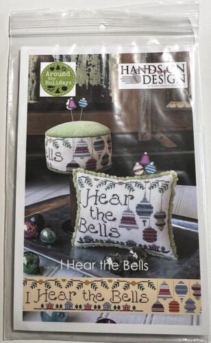 Hands On Design Cross Stitch Chart - I Hear the Bells - Chrismtas Ornaments  - $18.55