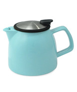 FORLIFE - Bell Turquoise Teapot with infuser - Ceramic teapot 26oz / 770ml - £39.80 GBP