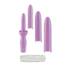 Dr. Laura Berman Intimate Basics - Dilator Set Purple Dilator with 4 Sizes &amp; Sle - £54.61 GBP+