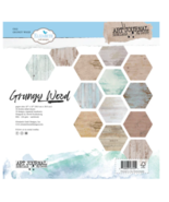 Grungy Wood Cardstock. 12X12 Double Sided.  Elizabeth Craft.  - $13.95