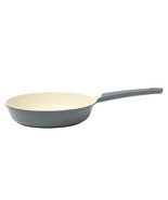 Oster Rooney 12 Inch Ceramic Nonstick Cast Aluminum Frying Pan in Grey - $73.28 CAD