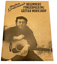 Book Guitar 1985 Stefan Grossmans Beginners Fingerpicking  with 45 rpm R... - £36.72 GBP