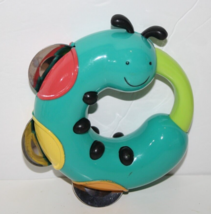 Parents Bee Bop Toy Drum Replacement Part 5&quot; Caterpillar Tambourine Meta... - $220.75 MXN