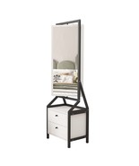 360° Swivel Jewelry Armoire &amp; Makeup Mirror - $317.32 CAD