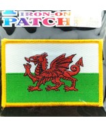 Wales Welsh Dragon Flag Patch New Vintage - $11.95