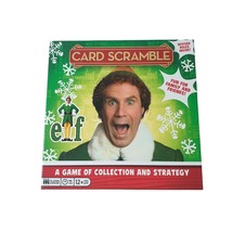 Elf Will Farrell Card Scramble Game New Warner Brothers Family Game Night - $18.70