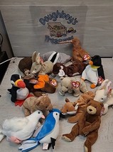 TY Beanie Baby Wildlife Creature Lot of 15 Plush Stuffed Toy NWT NOS - £23.59 GBP