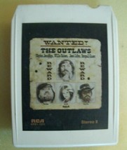 8 Track-The Outlaws Wanted-Willie, Waylon, Jessi, Tompall Refurbished &amp; Tested! - £11.64 GBP
