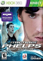 Michael Phelps Push the Limit Microsoft Xbox 360 Video Game NIB 505 Games Kinect - £10.67 GBP
